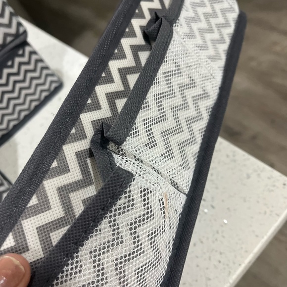 Drawer organizer foldable 5 piece - Picture 3 of 3